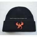 Promotional Black Knitted Caps with Logo